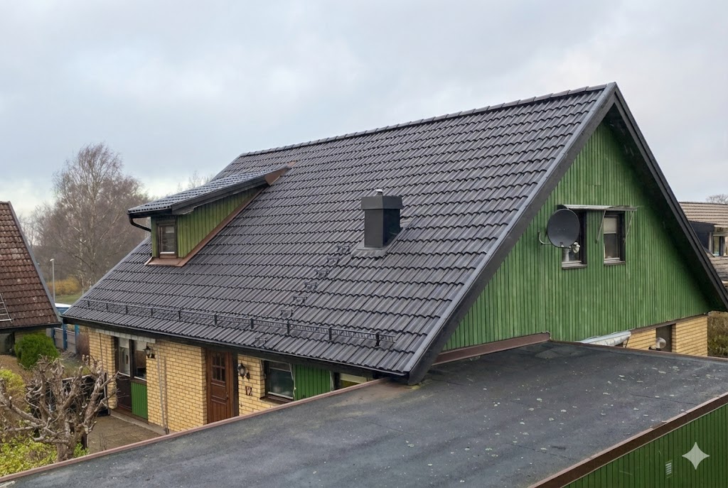 Färdigt takbyte villa